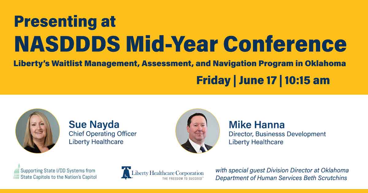 Liberty Healthcare Presents at NASDDDS 2022 MidYear Conference